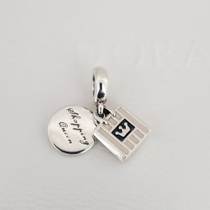 🛍 Authentic Pandora ⭐️RETIRED⭐️ SHOPPING DANGLE CHARM